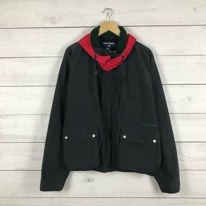Vintage 1990s Ralph Lauren Polo Sport Full Zip Hooded Jacket